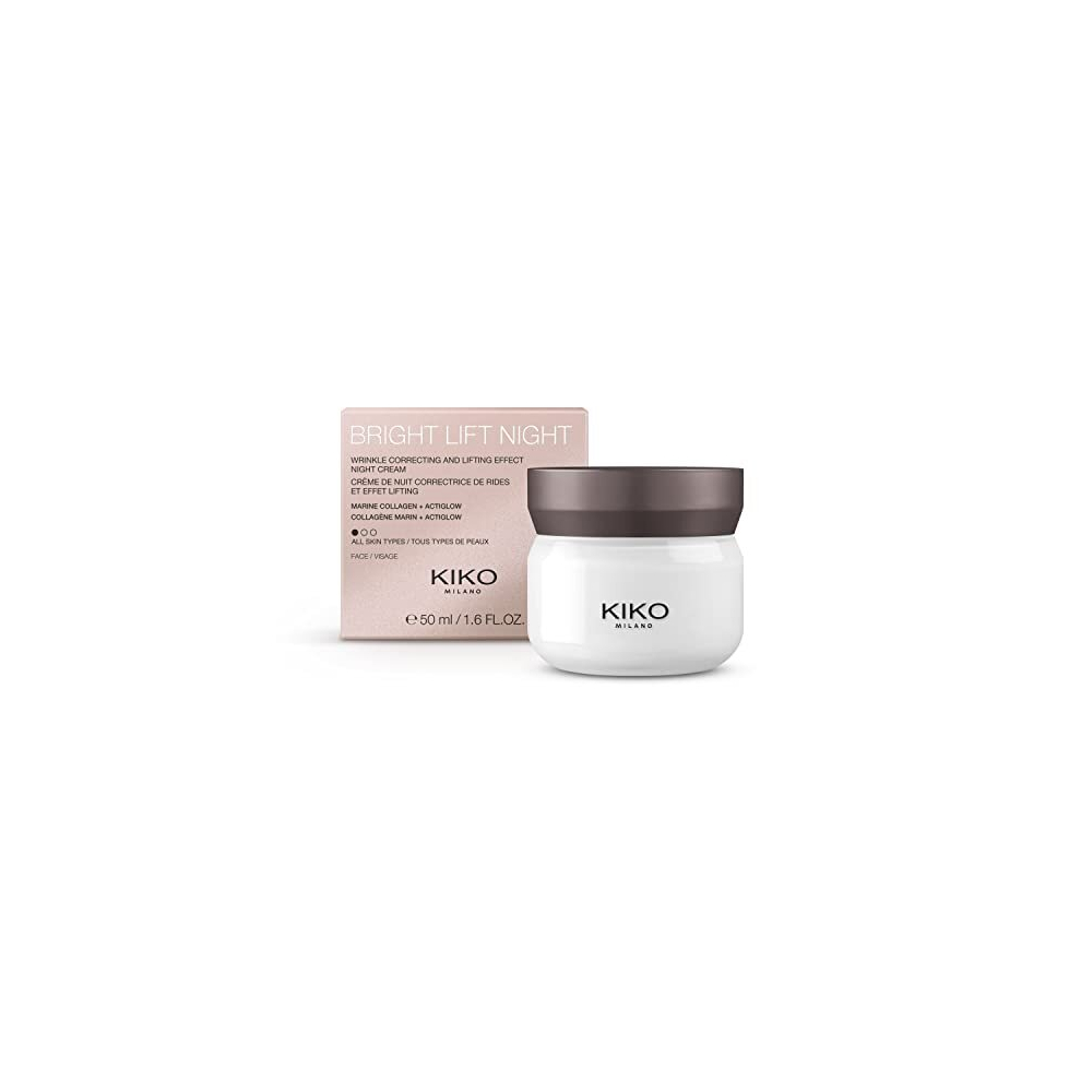 Kiko Milano Cream Bright Lift Night | Renewing And Lifting Night With Marine Collagen