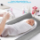 3 Pack Waterproof Changing Pad Liners, Washable Reusable Changing Table Cover Liners (24 x 12 inch) 3