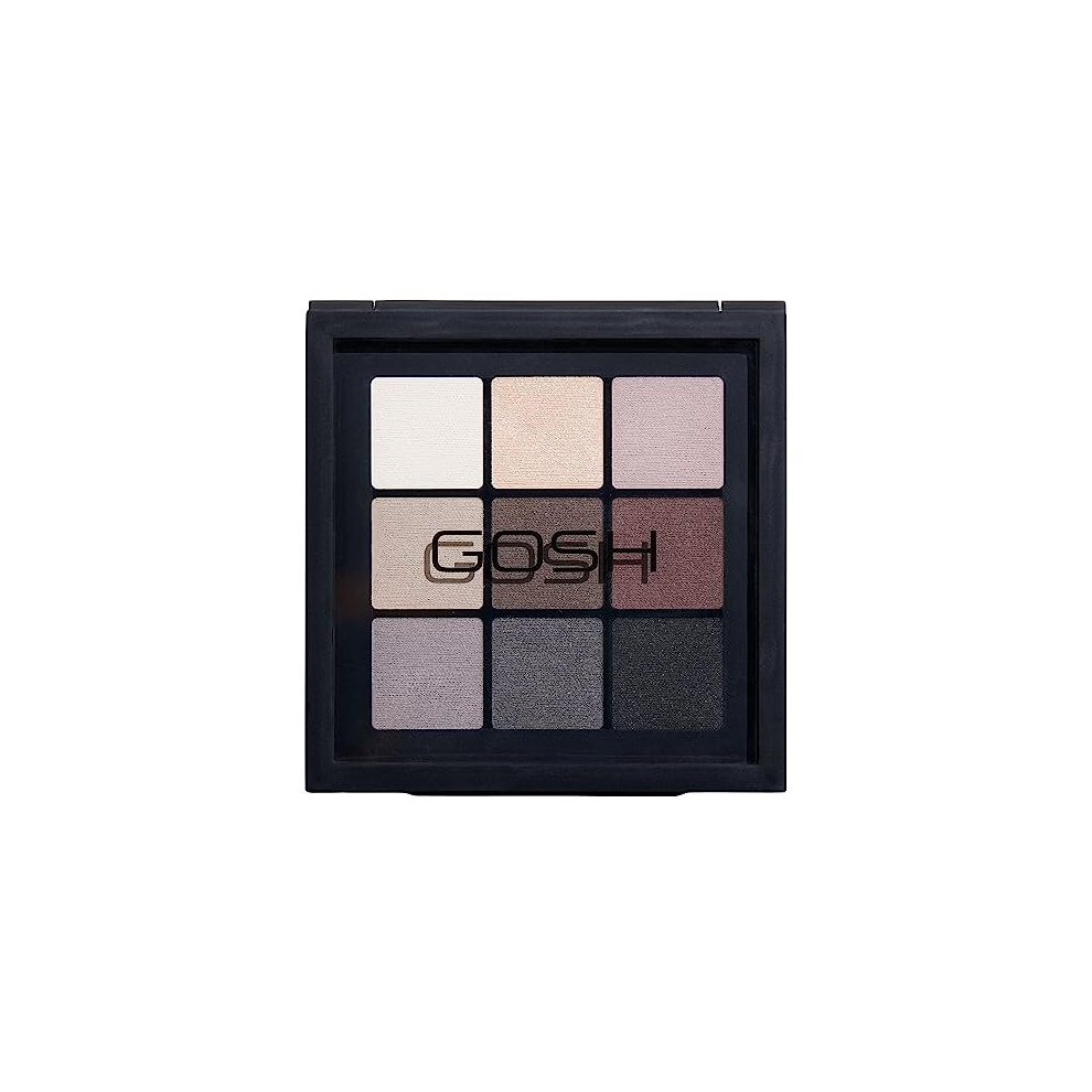 Gosh Eyedentity Eyeshadow Palette With 9 Perfectly Coordinated Colours In Matt And Metallic I For Daytime Make-Up And Glittery Looks For The Evening I