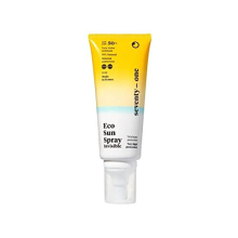 | Eco Sun Invisible Spray SPF 50+ | Very High Sun Protection Body | UVA 25 | Vegan | Very Waterproof | 100% Mineral Filters - 99% Natural | Made in