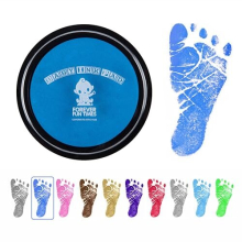 Baby Hand and Footprint Kit by Forever Fun Times | Get Hundreds of Detailed Prints with One Baby Safe Ink Pad | Easy to Clean, and Works with Any