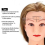 100 Pack Eyebrow Ruler, Disposable Adhesive Eyebrow Sticker Microblading Ruler Stencil Guide Makeup Tool 3