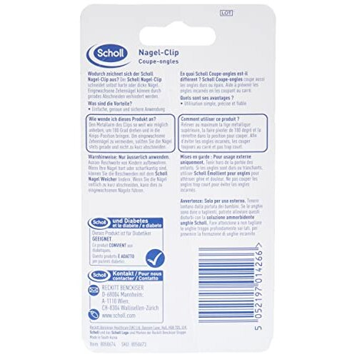 Scholl Toenail Clipper 2