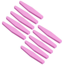 10pcs Nail Files Sponge Double Sided Polishing Boards Nail Buffers Professional Nail Polisher Manicure Tools Pink