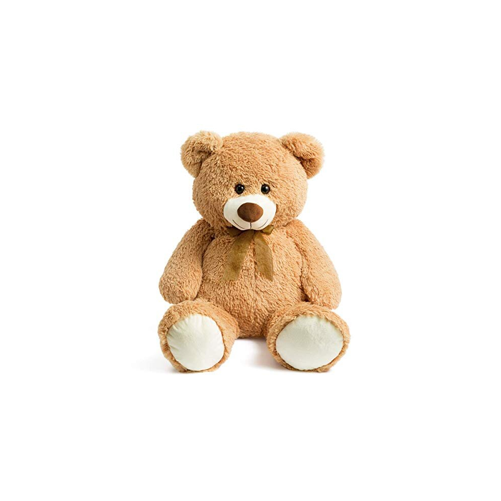 90cm Giant Teddy Bear Stuffed Animal Soft Toy Large Teddy Bear Love Gift Child Dolls Plush Teddy Bears, Tan