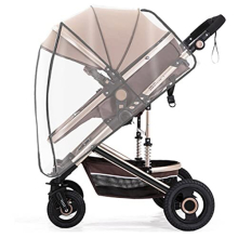 Universal Pushchair Rain Cover, Universal Comfort Rain Cover, Universal Rain Cover, for Pushchairs and Pushchairs, Good Air Circulation, from Harmful