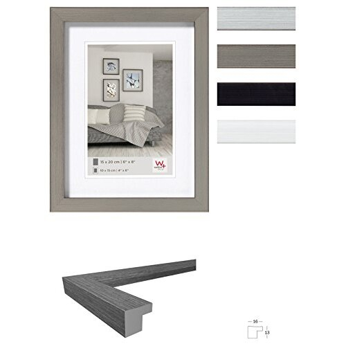 Photo Frame Black 15 x 20 cm Construction Design Frame JK520B 1