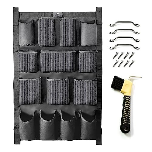 Horse Trailer Organizer Long Hanging Grooming Storage Caddy for