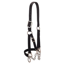 Heavy-Duty Restraint Halter, Medium, Black