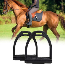 Plastics Horse Stirrups Stirrups, Non-slip Horse Rubber Pad Horse Stirrups, High Strength Plastics Stirrups Non-slip Horse Tool for Horse Pad Horse