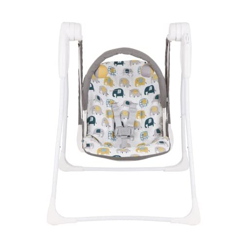 Graco Baby Delight Swing with 2 swing speeds, compact fold and lightweight at only 4.67kg, for rest for Play, Suitable from birth to approx. 9 months (0-9kg