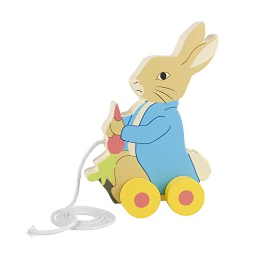 Peter Rabbit Toys - Peter Rabbit Pull Along Toy, Wooden - Early ...