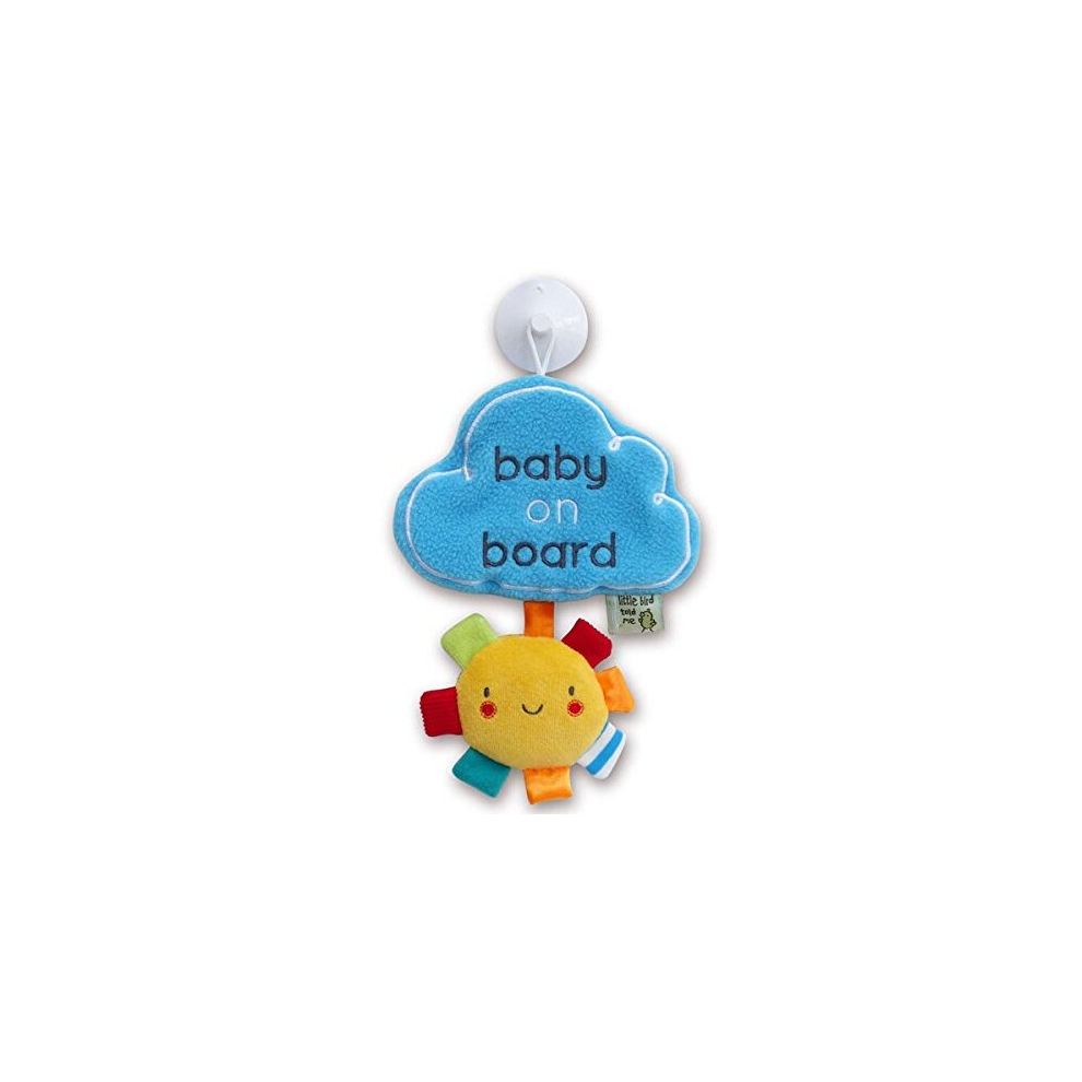 Little Bird Told Me My Little Sunshine/Cloud Baby On Board Sign Katies Playpen / Baby Best Buys