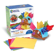 Spike the Fine Motor Hedgehog Tissue Pal, Tissue Box Toy, 11 Pieces, Ages 18 Months+, Learning Toys, Baby Toys, Educational Toys, Fine Motor Skills,