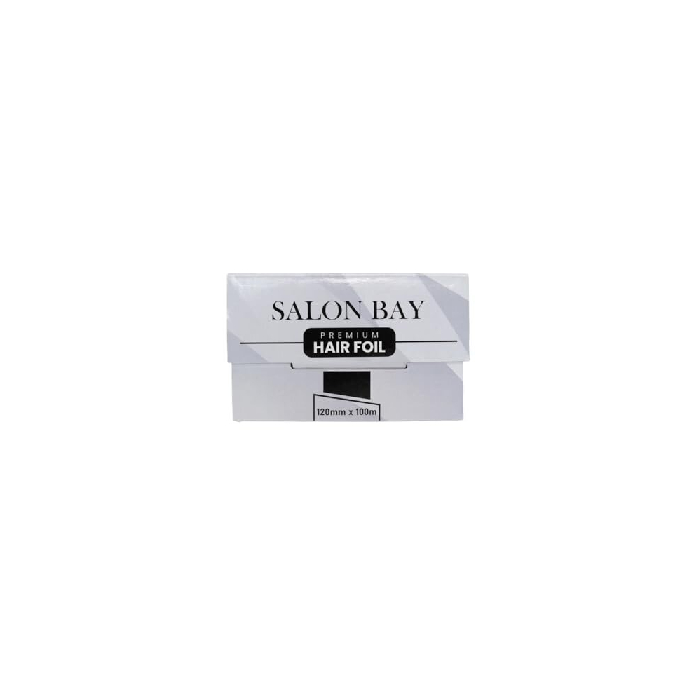 Salon Bay 12Cm X100m Hair Foil For Hair Dying & Highlighting Foil | Hairdressing Foil With Metal Foil Cutter For Your Hair Dying And Colouring Needs | Extra