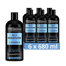 Rich Moisture Shampoo luxurious moisture for all-day hydration for dry, damaged hair 6x 680 ml