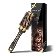 Hair Brush - SHINLEA Round Hair Brush for Blow Drying 43mm Aluminium Curly Hair brush, Hairbrushes for women Professional Curling, Hair Drying,