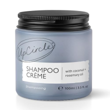 Shampoo Crème with Rosemary Oil + Pink Berry – Gentle Formulation To Soothe + Cleanse – Coconut + Grapefruit oil – Natural, Vegan +