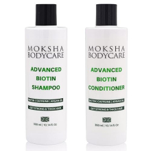 Hair Growth Shampoo and Conditioner - [Made In UK] Hair Thickening for Men Women | Biotin Shampoo Conditioner with Caffeine, Argan Oil, Rosemary,