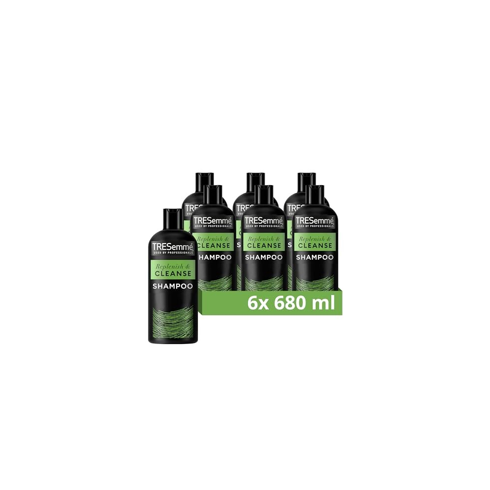 Tresemmã© Replenish & Cleanse Shampoo With A Vitamin Complex For Greasy Hair 6X 680 Ml
