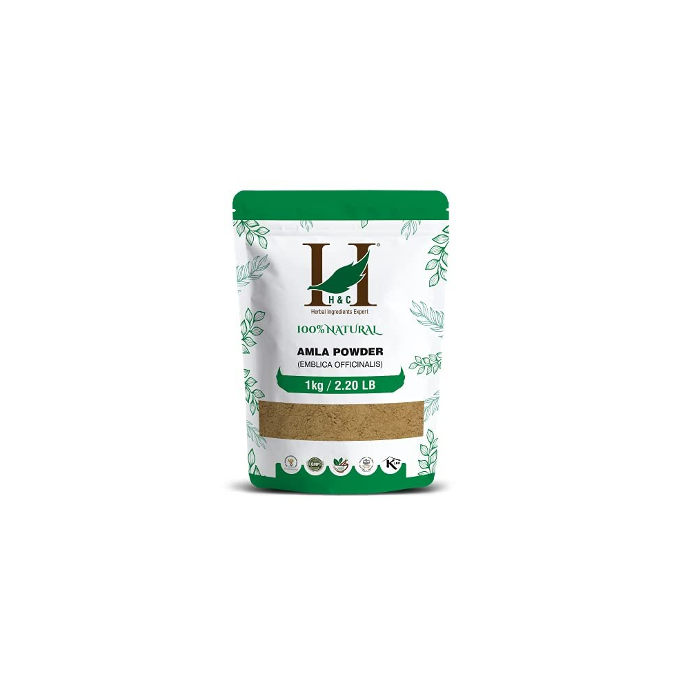 H&C Herbal Ingredients Expert H&C 100% Natural Amla Powder (Emblica Officinalis) (1Kg)