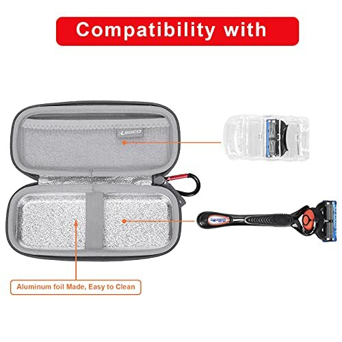 Hard Case Compatible with Fusion5 ProGlide Razor by RLSOCO 1
