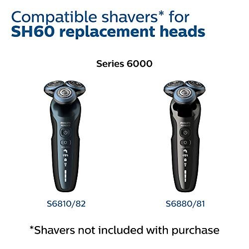 Philips Replacement Head for Series 6000 Shavers, SH60/72 2