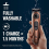 Gillette Men's Beard Trimmer PRO with Precision Wheel for 40 Beard Lengths 6