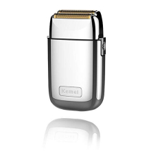 Cordless Metal Double Foil Shaver Electric Razor for Men Close Electric Shavers, Type-C Rechargeable for Wet/Dry Shaving