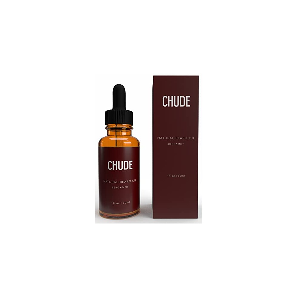 Bergamot Beard Growth Oil by CHUDE - Beard Growth Serum - Beard Oil - Beard Oils - Beard Oil For Men - Beard Oil For Men Growth - Beard Oil Growth -