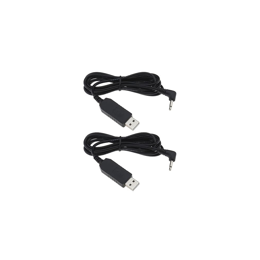 Yinettech 2Pcs Shaver Usb Charging Cable Compatible With Remington Barba Beard Trimmer Mb320 Mb320c Mb42c Mb310c Mb200 Pa3215u 3.2V 24Awg 1.5 Meters