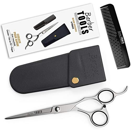  BARBER TOOLS  Professional scissors for mustache and beard