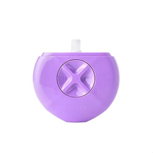 Razor for Women: All-In-One Travel and Portable Women's Razor with Refillable Blades & Shave Bar (Purple)