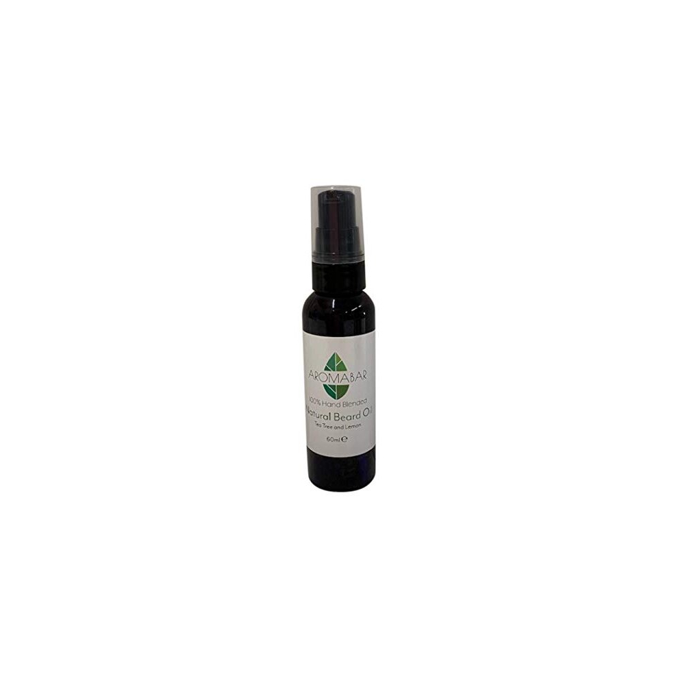 Aromabar Beard Oil 60Ml With Tea Tree & Lemon Natural Oils