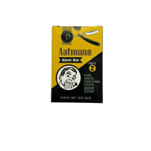 Shaving Alum Bar 100g x 2 Bars | Premium Quality Potassium Shaving Alum Bars, 3.53oz Each | No Fragrance | Stops Bleeding Due to Minor Nicks & Cuts