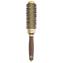 Olivia Garden Expert Blowout Speed gewellte Borsten gold und braun 35 mm
