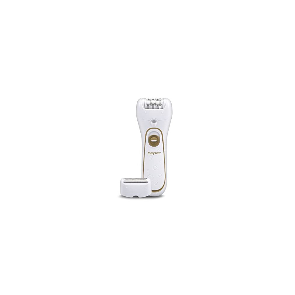 3BEPI001-2in1 Epilator, Corded or Rechargeable Operation, Plug&Play, Two Heads, Two Speeds, Shaver and Silk-épil, Fast Depilation, Light, Case and