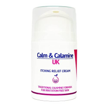 Calm and Calamine UK | Traditional Calamine Cream for Irritated or Itchy Skin Relief 50g