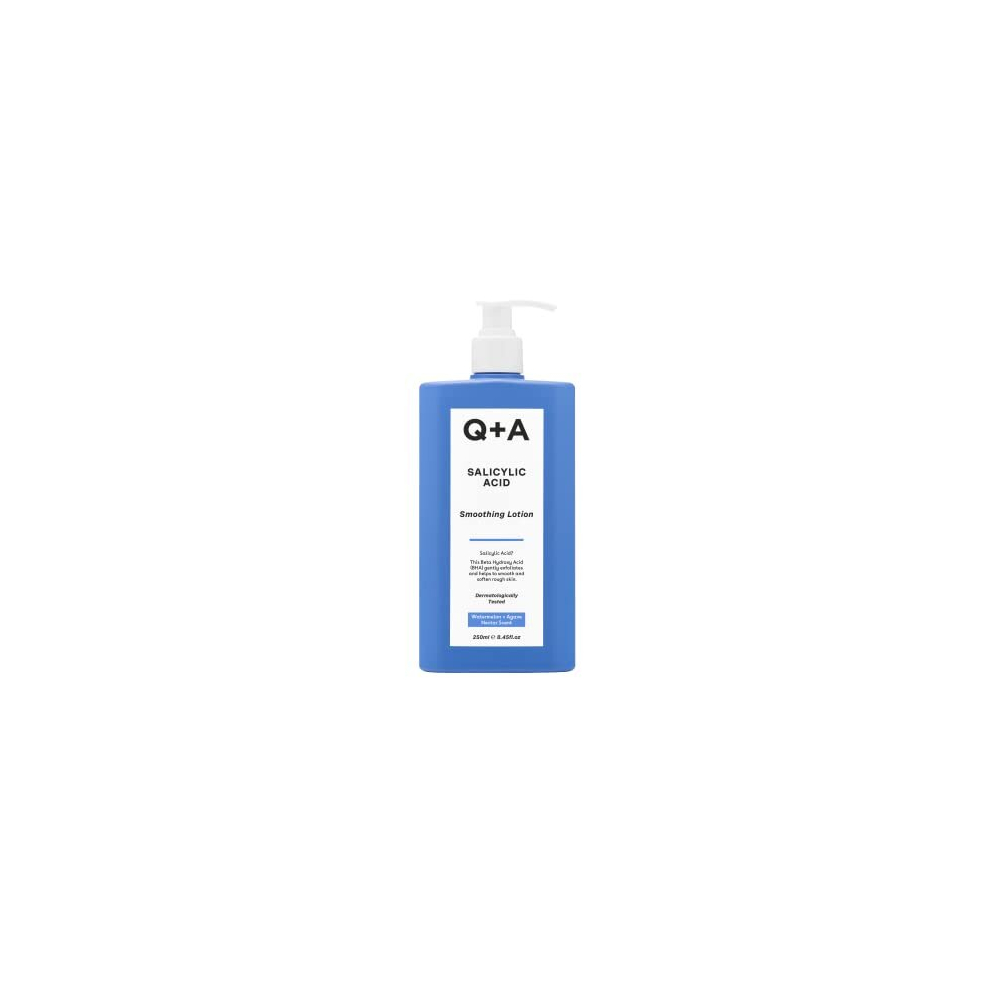 Q+A Salicylic Acid Smoothing Lotion For Effective Targeted Body Care, A Bha That Exfoliates The Skin, Combats 'Backne' And Unwanted Texture, Promoting A