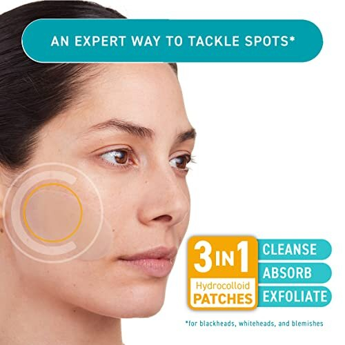  AntiSpots Cleansing Patch Cleanse, Absorb and Exfoliate Hydrocolloid Spots patches