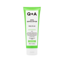 AHA Exfoliator Body Scrub for Rejuvenating Body Care, a blend of AHA's Lactic Acid and Glycolic Acid combined with exfoliants, improves skin texture