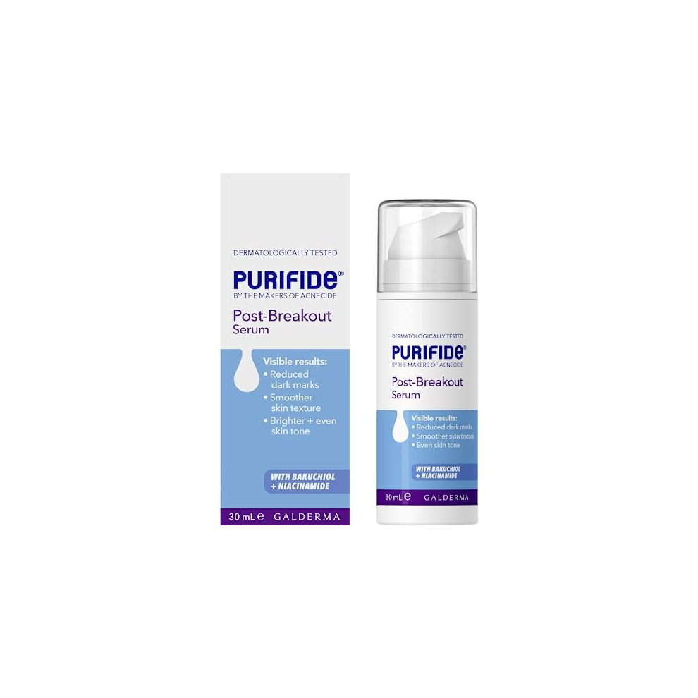 Acnecide Purifide By Post-Breakout Serum, 30Ml, With Niacinamide And Bakuchiol For Hyperpigmentation And Spot-Prone Skin