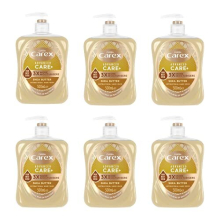 Advanced Care Shea Butter Antibacterial Hand Wash, 3x More Moisturisers, Clean & Protect Hands, Bulk Buy, Pack of 6 x 500ml