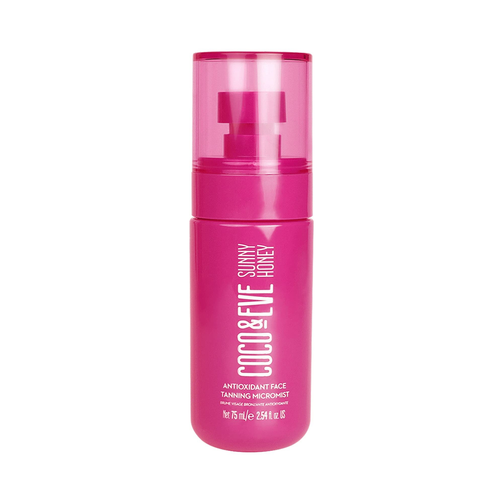 Coco & Eve Antioxidant Face Tanning Micromist. Sunless Self Tanning Face Mist With Antioxidants To Boost Hydration. Quick, Flawless, Streak Free Face Tan. (2.54