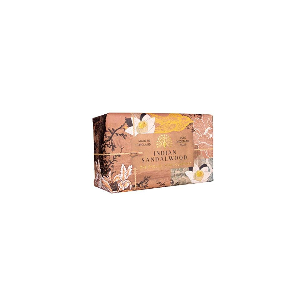 The English Soap Company , Indian Sandalwood Soap Bar, Anniversary Collection 200G