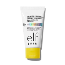 e.l.f. SKIN Suntouchable Invisible SPF 35, Lätt, Gelbaserad Solskyddsmedel, Makeupprimer, Vegansk