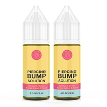Base Labs 2-Pack Keloid Bump Removal & Piercing Bump Treatment Shrinking Drops | Bump Free Piercing Aftercare | Piercing Cleaner & Keloid Scar Removal