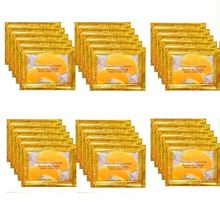 31 Pairs Gold Eye Mask Collagen Eye Gel Pads Under Eye Mask for Puffiness and Dark Circle Under Eye Patches for Women and Men, 24k Gold (31 Pairs