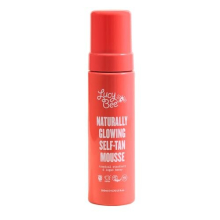 Christmas Party Glow - Medium Fake Tan Mousse 200ml, Fast-Drying, Natural Look, Sensitive Skin-Friendly, Vegan, Cruelty & Palm Oil Free, Hydrating