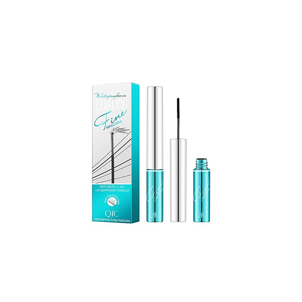 Dsqxlw Waterproof Mascara For Fine Short Eyelash, Washable Voluminous Eyelash Mascara Intense Lengthening Mascara For Women, Black (0.1 Fl. Oz)